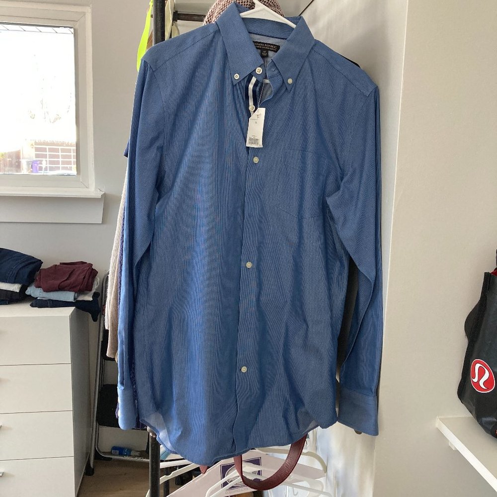 NEW Banana Republic Mens Dress Shirt